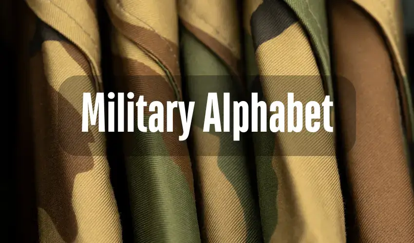 Military Alphabet